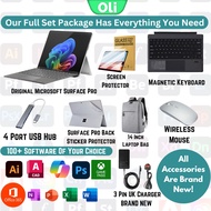 Microsoft Surface Pro 11/7+/7/6/5/4/3 + Keyboard + Mousei7 + Bag+ USB Hub Core i5/ i3 16GB RAM 512G