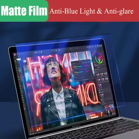 Newest Anti-blue Light Screen Protector Film for Macbook Pro 16 2023 2021 A2780 A2485 2019 A2141 Mat