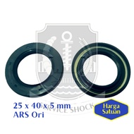 Seal Dust Swing ARM ARS Ori Honda Stylo Vario 125 150 160 PCX ADV 25 40 5 mm (Original Dust Sil ARS)