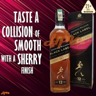 Johnnie Walker Black Label 12 Yr Sherry Finish Blended Scotch Whisky 700ml