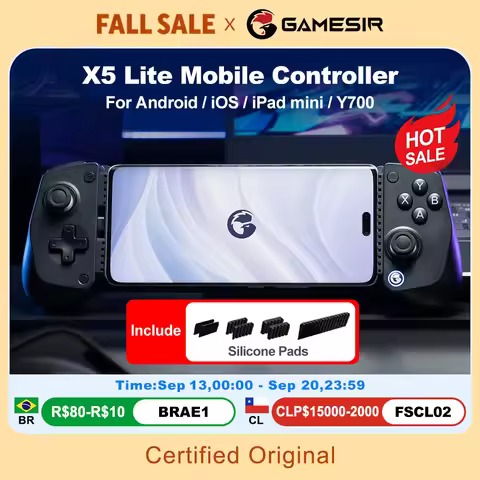 GameSir X5 Lite Mobile Gaming Controller Phone Gamepads for iPhone 17 16 15 Series IOS iPad Mini Y70