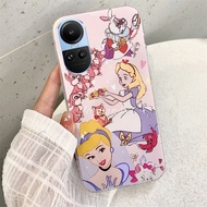 For OPPO Reno10 Pro+ Reno 10 Pro Plus 8T A98 A78 NFC A58 4G 5G Girls' Style Fashion Casing Lovely Cartoon Kayoing Princess Handphone Case Silicagel Soft Case Protective Back Cover