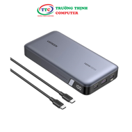 Sạc dự phòng PD 145W dung lượng 25000mAh hỗ trợ sạc nhanh 100W laptop Ugreen 90597A cao cấp