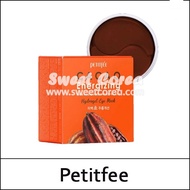 [Petitfee] (sd) Cacao Energizing Hydrogel Eye Mask 84g (60 pieces, 30 pairs) 1 Pack / EXP 2026.08