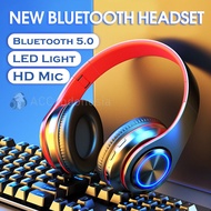 Headphone bluetooth return pabrik / Headphone Bluetooth Led / Headphone HM01 / Headphone bluetooth 4