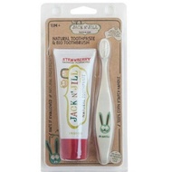 Jack n Jill set -Strawberry Toothpaste and Bio Bunny Toothbrush-Odol Set