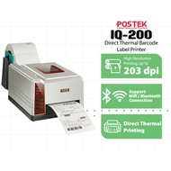 Barcode printer / label Postek IQ200 Support Bluetooth Connection thermal printer