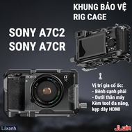 Sony A7C2 A7CR A7Cii | Khung bảo vệ rig cage giá treo phụ kiện máy ảnh gimbal quay vlog livestream