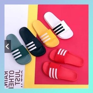 HEUS Alpha Sandal with good quality 3D Stripes (Ready Stock Shoes)