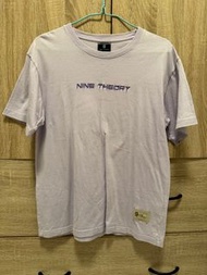 陳零九NINE THEORY T恤 紫色