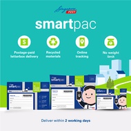 [SINGPOST] SMALL smartpac - A postage-paid packaging for local delivery. Trackable via the SingPost mobile app.