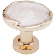 ECREW 10 Keping Tombol Bulat Kabinet Laci Dapur Pemegang Pintu Almari Diameter 1.18"