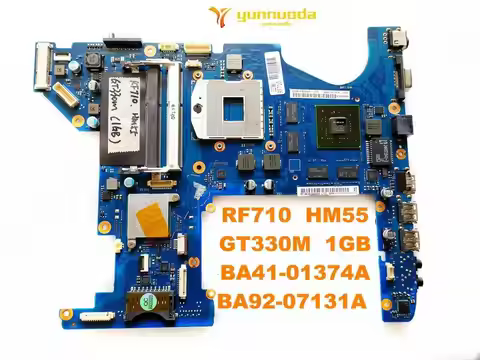 Original for Samsung RF710 laptop motherboard RF710 HM55 GT330M 1GB BA41-01374A BA92-07131A tested g