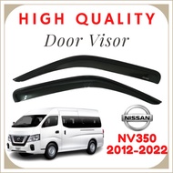 (2PCS/SET) Nissan NV350 Van 2012-2022 FLAT DOOR VISOR Air Press Window Visor