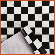 ∏ HUB Wallpaper Tiles Design PVC Waterproof Self Adhesive Wall Sticker Home Decoration 10mby45cm