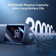 30000mAh 超大容量高速充電寶 QP193 (2USB 1Type-C 輸出 22.5W超快充) 移動電源 充電池 Power Bank with Large Digital Display 3