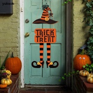 [yuksok] Halloween Ornament Prop Spooky Fireplace Outside Yard Halloween Decoration
