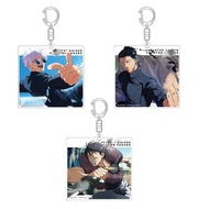 Game Geto Suguru Gojo Satoru Toji Fushiguro Keychain Doll Anime Acrylic Keyring Pendant Gift