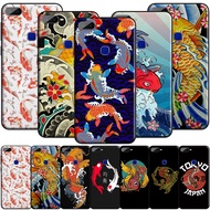 Casing Soft Case for Huawei P40 Pro Max Nova 2i/2 Lite/3i/5T Cases SY_83 Koi Fish Lucky Japan