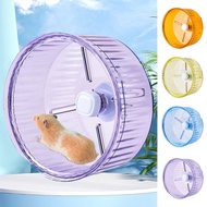 CHPERF Silent Hamster Running Wheel Adjustable Non-slip Hamster Treadmill Creative Transparent Hamster Wheel Toy Chinchillas