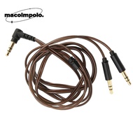 OFC Core, 1.2m Male 3.5mm to Dual 3.5mm Jack Male Cord, Durable Plug and Play Headphone Upgrade Cabl