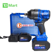 Máy Siết Bulong KingPro 98VF Lực Siết 980Nm Cực Khỏe Kèm 2 Pin 15 Cell
