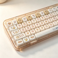 Usaqi Theme Keycaps MAO Profile Dye-Sublimation PC Personalized Mechanical Keycaps Cute Personality 