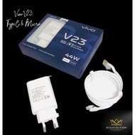 Vivo V23 5G 44w Charger For Android Vivo V23 Usb micro Type C/Travel Charger Vivo V23 Fast Charging
