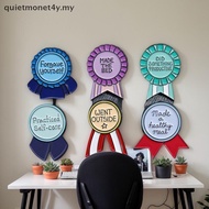 quietmonet4y Today Ribbon Enamel Pin Humorous Brooch Pines Lapel Pins Badge On Bapa Clothing Accesso