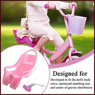 Doll Bike Seat Kids Bike Accessories for Doll Riding Kids Cycle Accessories for Daughter Granddaught