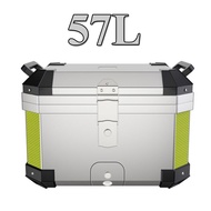 tDD.Mall 57L Rear Box Motorcycle With Reflective Strips