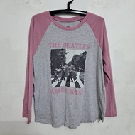 Second-Hand shirt Beatles long sleeve t 2021 Apple Abbey Road Classic Band tour size L