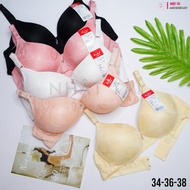 [size 34-38]B cup no-wire bra, 3cm padded breast lift, comfortable to wear 3071