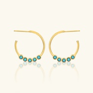 Foundry Tiffany Opal Midi Hoops