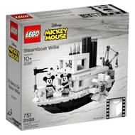 LEGO IDEAS DISNEY MICKEY MOUSE 21317 STEAMBOAT WILLIE Brand New (2019 RETIRED PRODUCT)