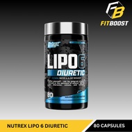 Nutrex Research, Lipo-6 Black Diuretic, 80 Capsules