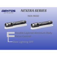 Flashlight Gentos Japan NEX-903D NX 903D Double-Layered Alminium Body Flashlight