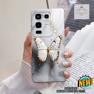 HP Infinix Note 50s Case - Rajacase - Infinix Note 50s casing - Butterfly case Motif - Cellphone pro