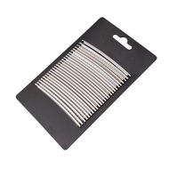 Musiclily Stainless Steel 2.9mm 24 Frets Guitar Jumbo Fret Wire Set, Chrome