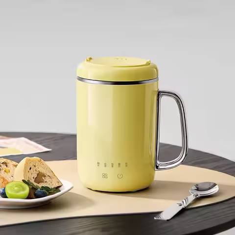 450ml Electric Kettle Travel Multicooker Hotpot Heating Cup Stew Pot Health Preserving Pot Cooking P