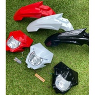 Crf 150 fender + crf 150 headlamp