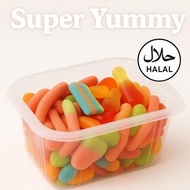 【GUMMY HARGA LIAT】【TURKEY GUMMY】Halal Gummy Mix Mix Sour Belts Gummies Fruit Candy - Gula-Gula 土耳其软糖