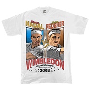 Cosmicbkk เสื้อยืดนักเทนนิส (Nadal vs Federer)