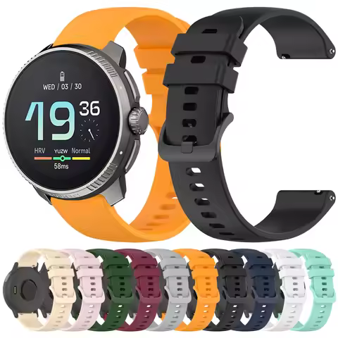 20 22mm Wristband for Suunto RACE/Ocean/Vertical Replacement WatchBand for Suunto 5 9 Peak Pro/3 Fit