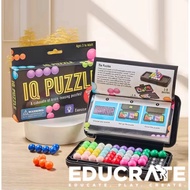 educratePH IQ Puzzle Brain Teaser Game – 200+ Challenges in One Compact Case