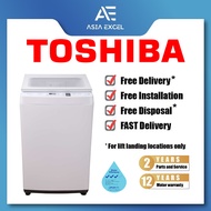 TOSHIBA AW-J900DS 8KG TOP LOAD WASHING MACHINE