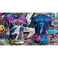 The 2026 New Football Jersey Ronaldo's No. 7 Match Jersey Autumn Sports Dry Quickly Child T-Shirt Ki