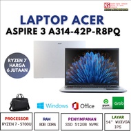 Laptop Acer a314 - r8pq ryzen 7 - 5700u ram 8gb ssd 512gb 14" ips