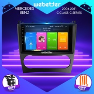 WeBetter TopNavi Android 9inch touch screen car audio stereo player for Mercedes Benz C-Class C Clas