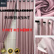 Dusty Pink - RIYANA LANGSIR READYMADE UNTUK TINGKAP, PINTU BILIK DAN SLIDING DOOR